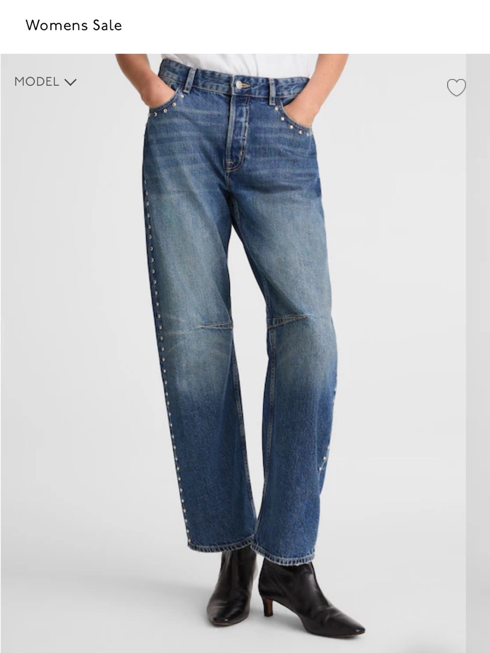 The Darted Barrel-Leg Jean